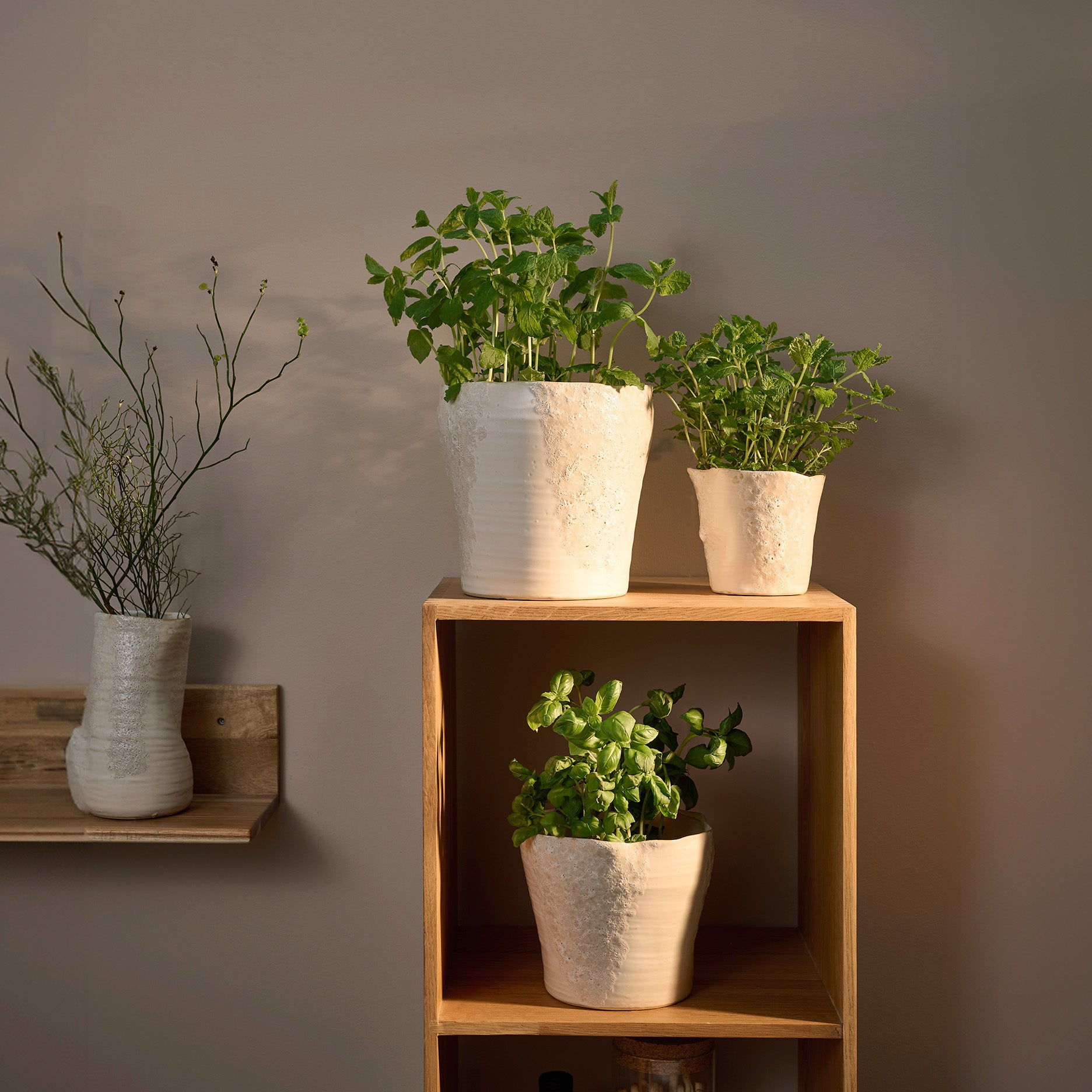 Sculpted Blumentopf D19 cm